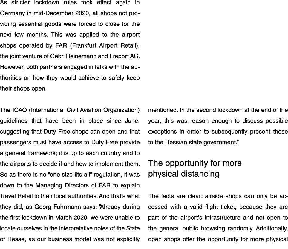 As stricter lockdown rules took effect again in Germany in mid-December 2020, all shops not providing essential goods   